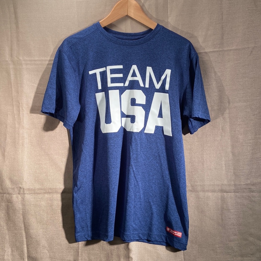 2016 Rio Olympics Team USA Athletic T-Shirt L